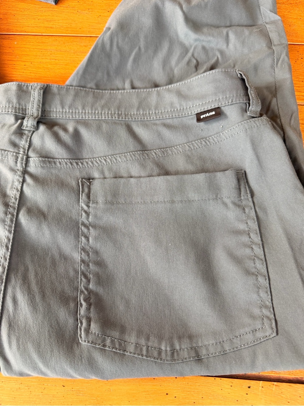 Prana Zion Halle Pants Womens 16/32 Gray Zion Halle Mid Rise Standard - Picture 5 of 14